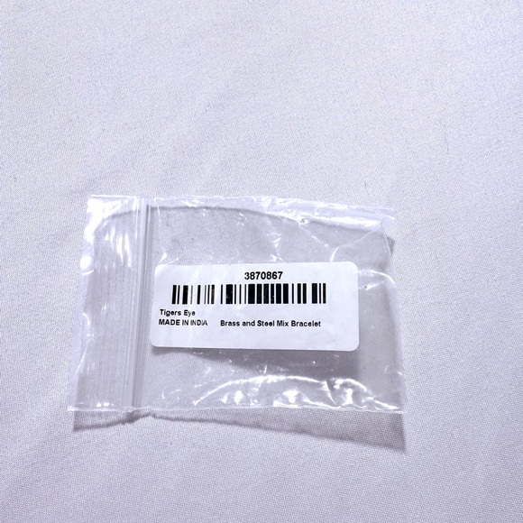 Wire Wrapped Tiger's Eye Pendant Necklace - Picture 6 of 7